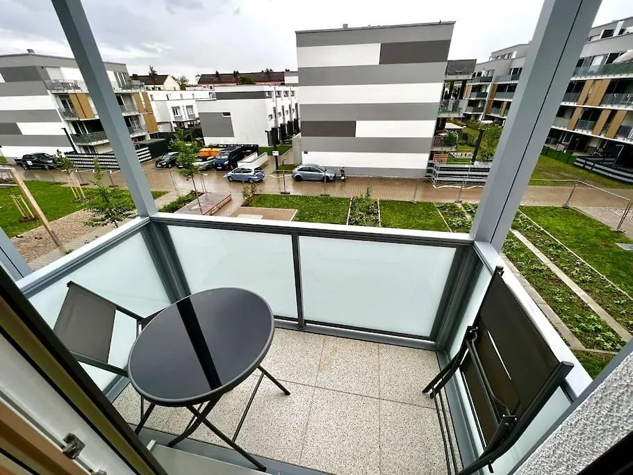 شقة Carefree Mikroapartment Inkl. Balkon + Tiefgarage اوغسبورغ ألمانيا